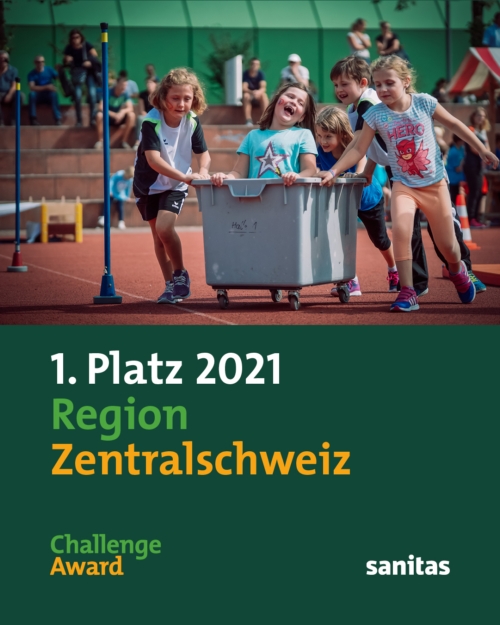 Polyathlon gewinnt Sanitas Challenge Award Zentralschweiz