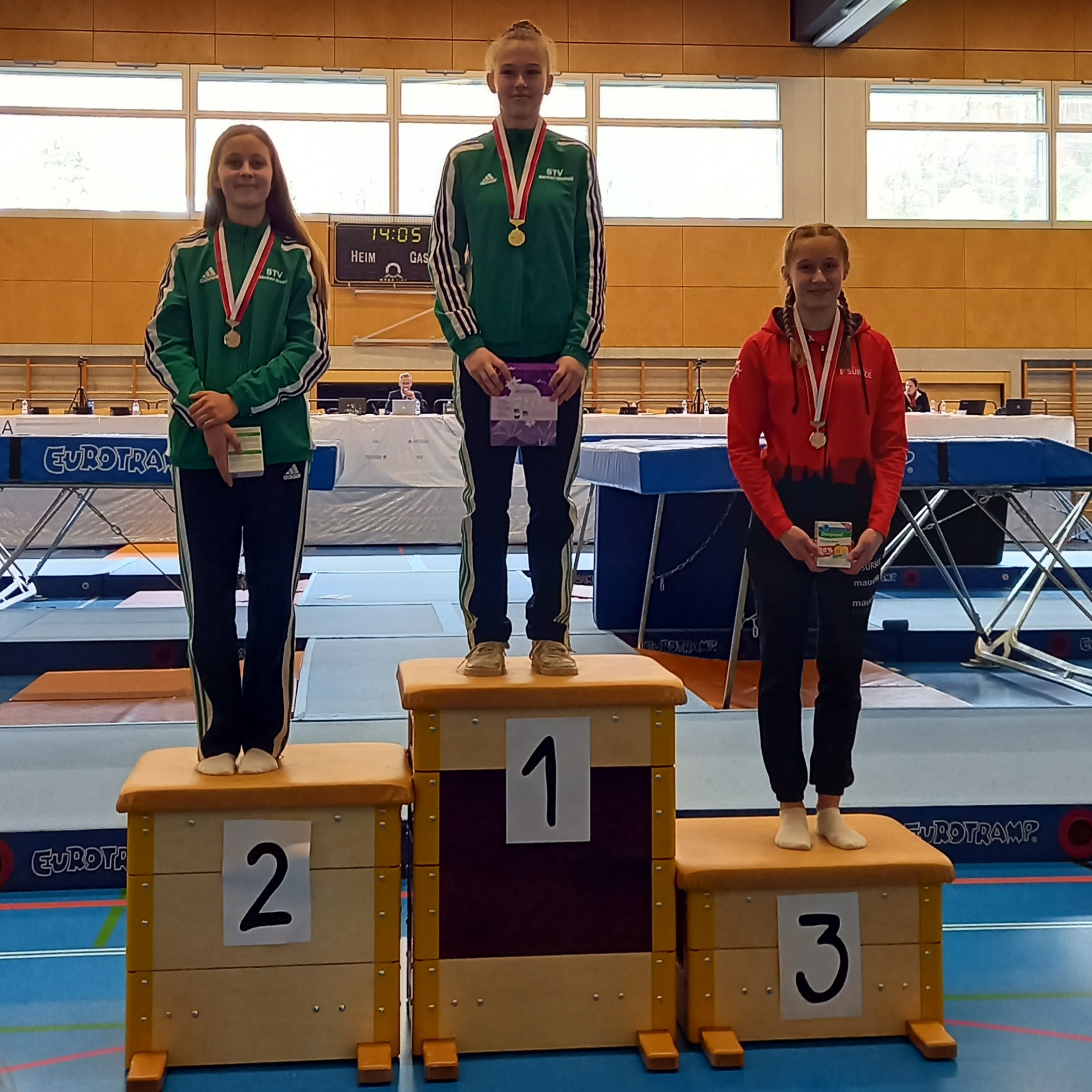 Trampolin - 3. Rang Basilea-Cup Basel